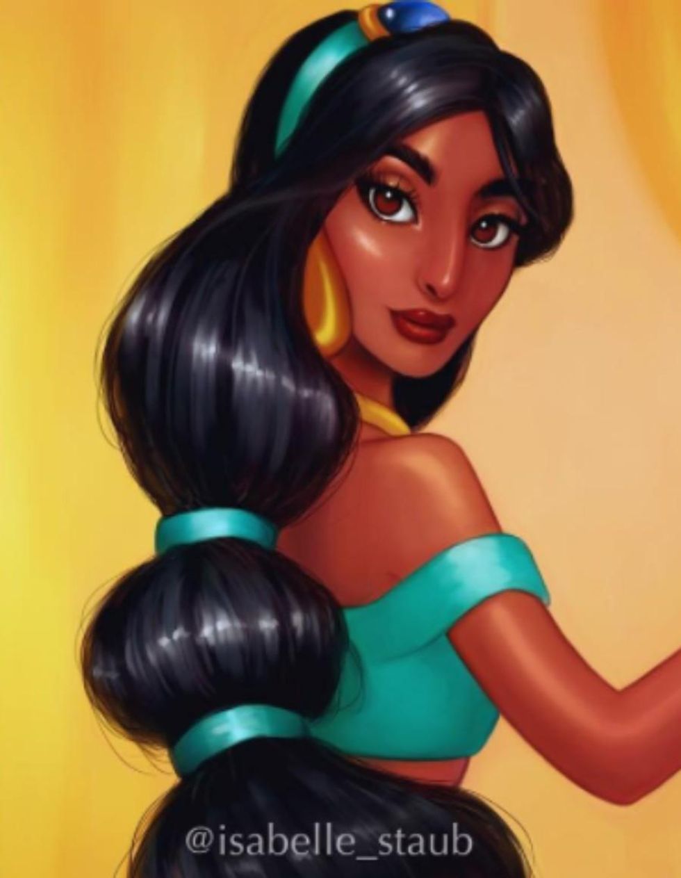 An Artist Reimagined Disney Princesses in Her Own Breathtaking Way