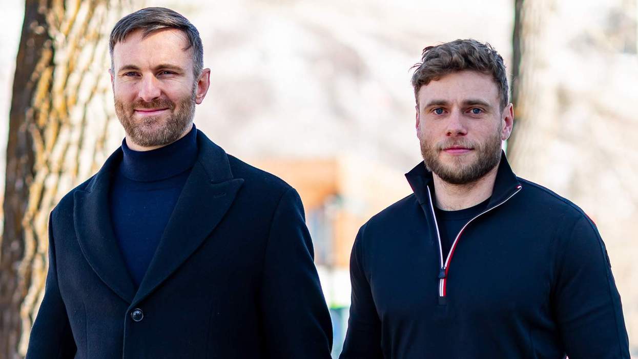 Andrew Rigby and Gus Kenworthy.