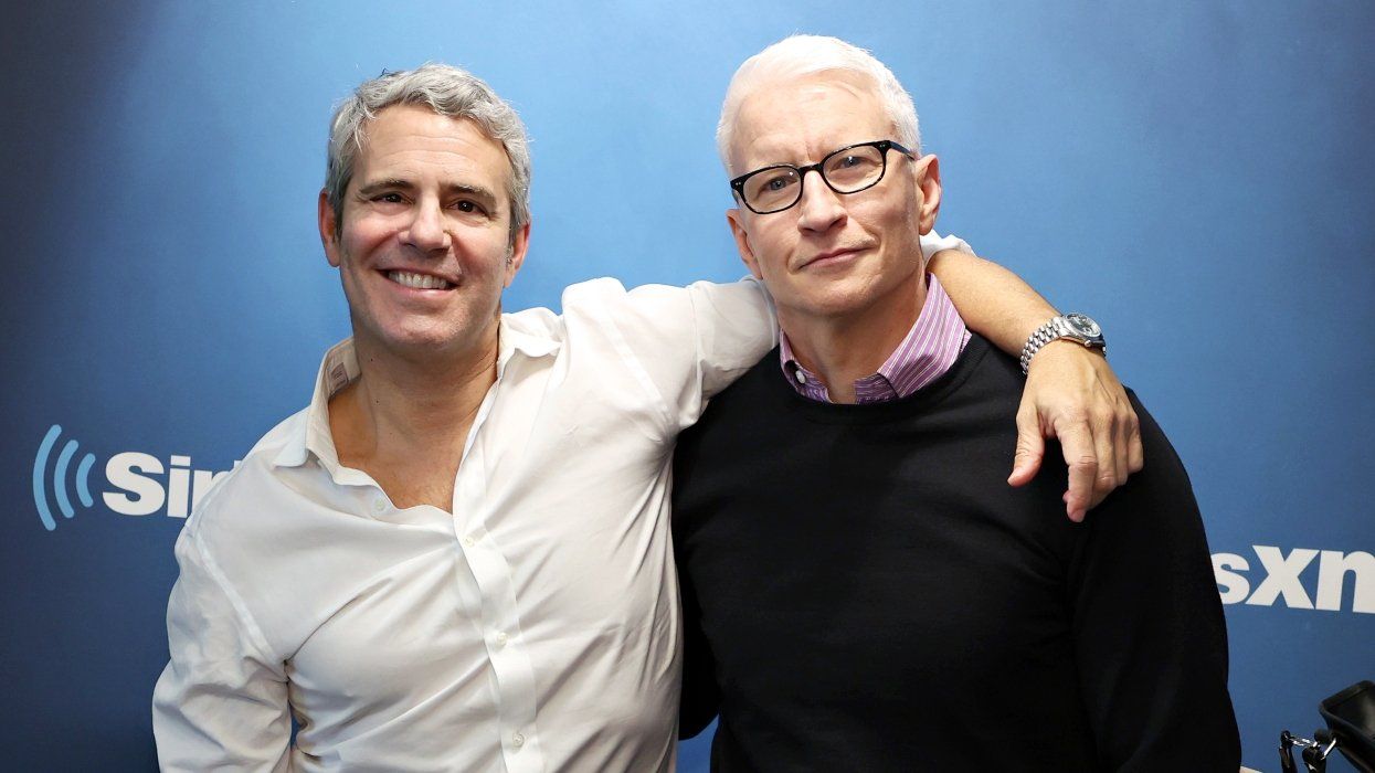 Andy Cohen and Anderson Cooper