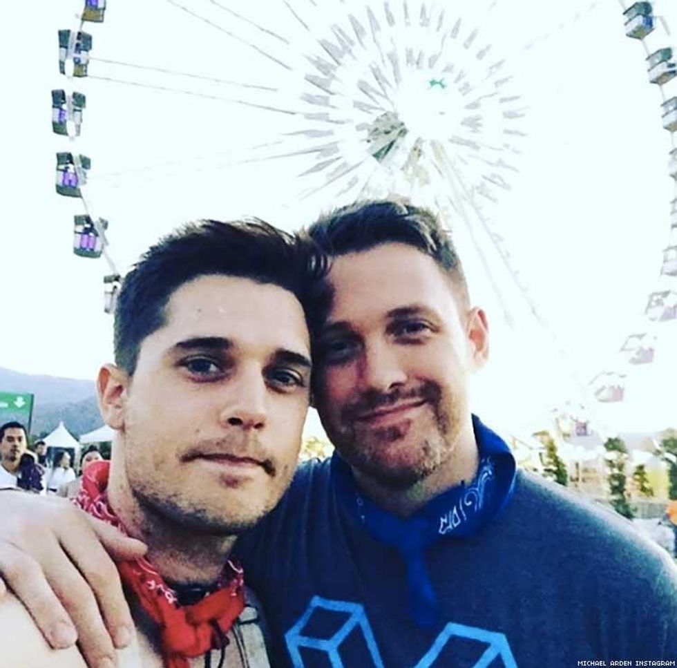 Andy Mientus and Michael Arden