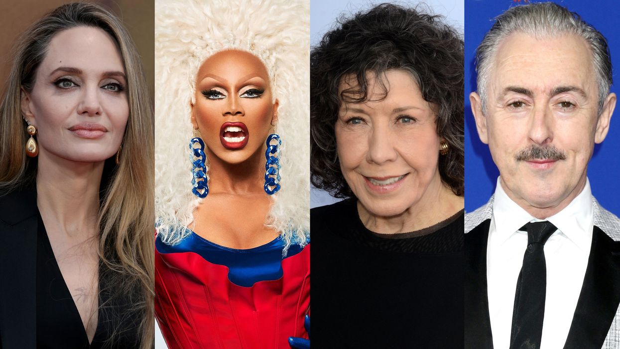 Angelina Jolie RuPaul Lily Tomlin Alan Cumming