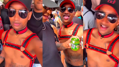 Angeria Paris VanMicheals finally made it to the fair & looked damn good doing it