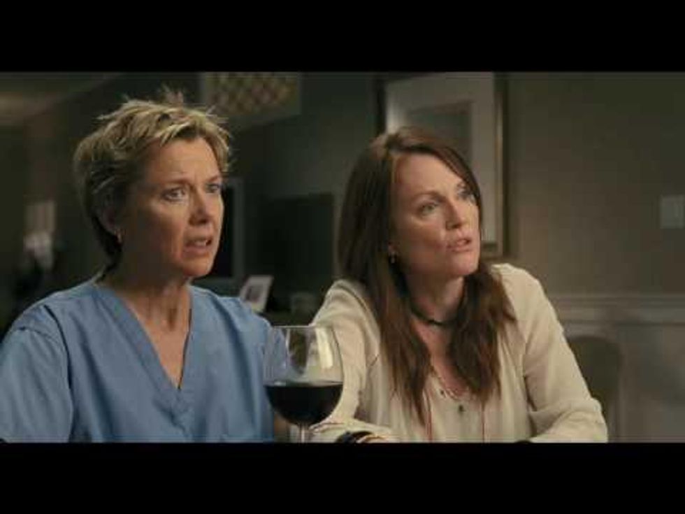 Annette Bening and Julianne Moore in The Kids Are All Right