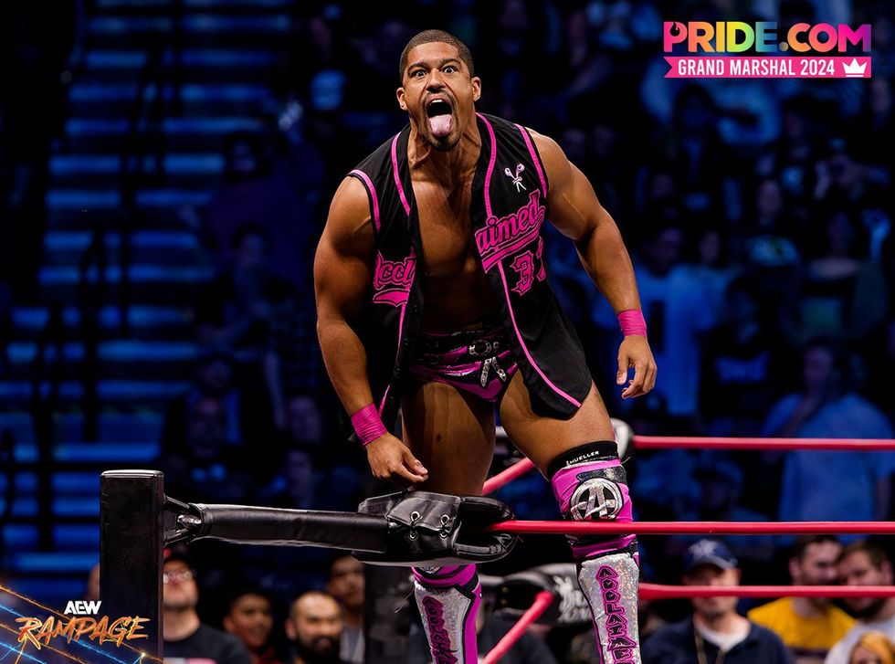 Anthony Bowens in the ring