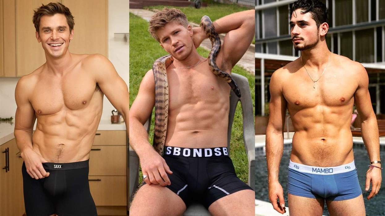 Antoni Porowski, Robert Irwin, and Alan Bersten.