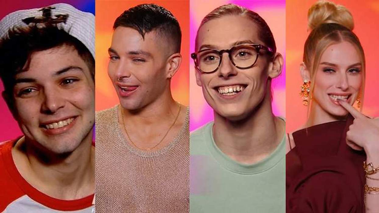 April Carrión and Jasmine Kennedie's past and present 'Drag Race' confessional looks.