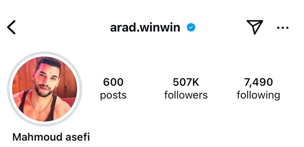 Arad Winwin Instagram profile