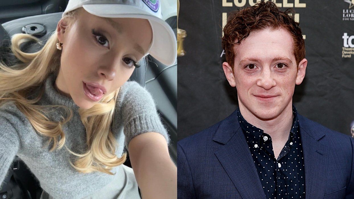 Ariana Grande; Ethan Slater
