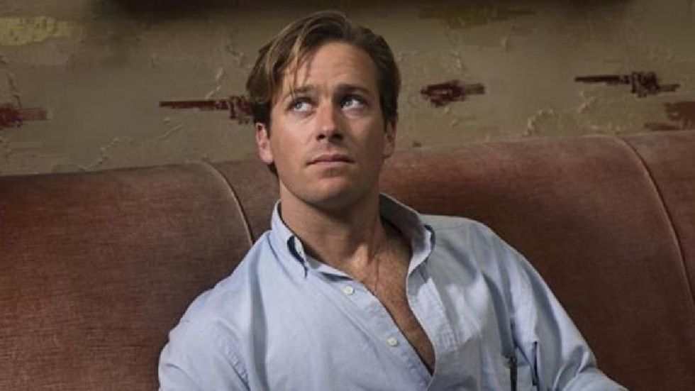 Armie Hammer in Call Me By Your Name