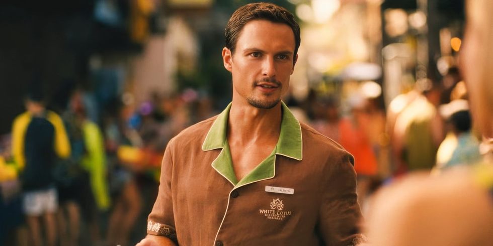 Arnas Fedaravicius on The White Lotus season 3