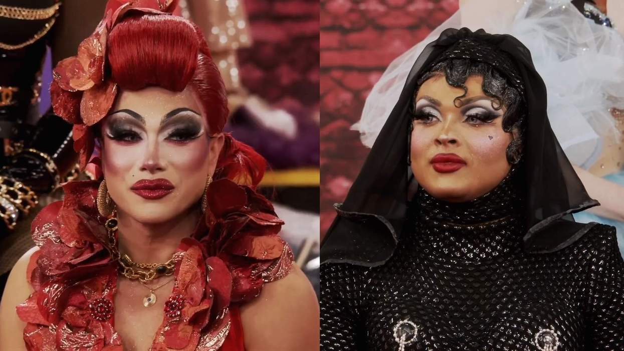 Athena Dion & Briar Blush on RuPaul's Drag Race.