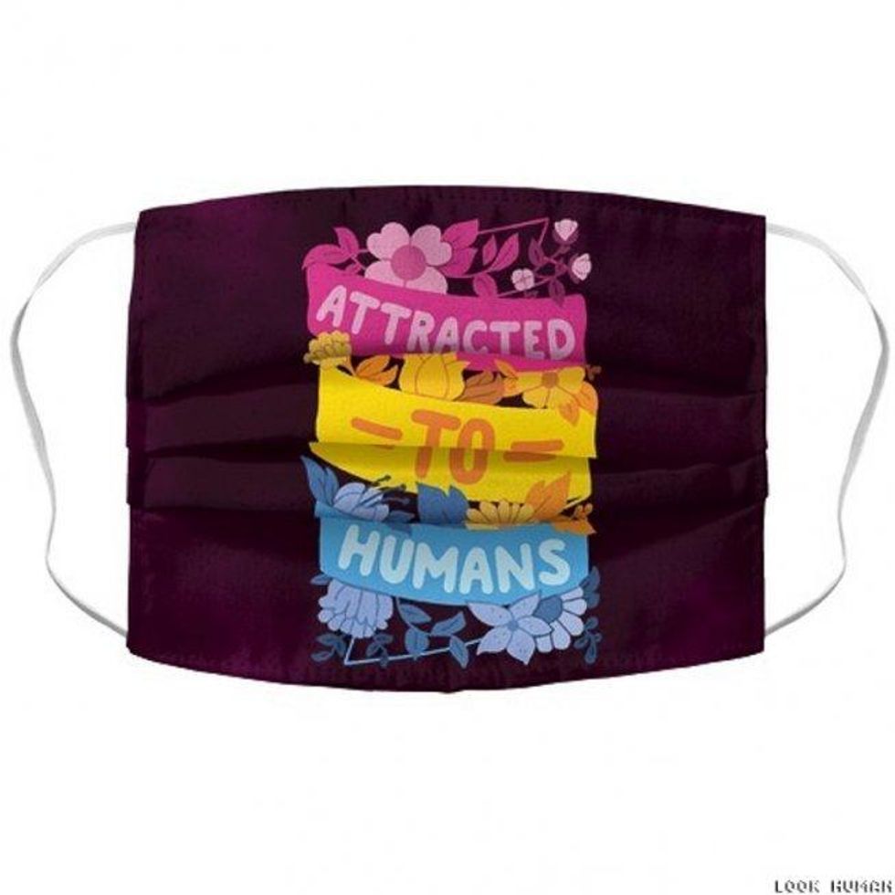 Attracted to Humans Face Mask