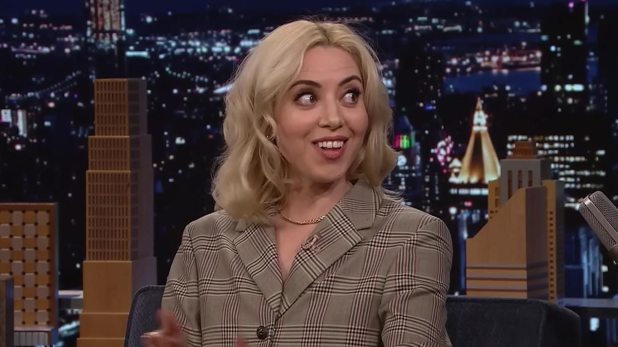 Aubrey Plaza Tonight Show