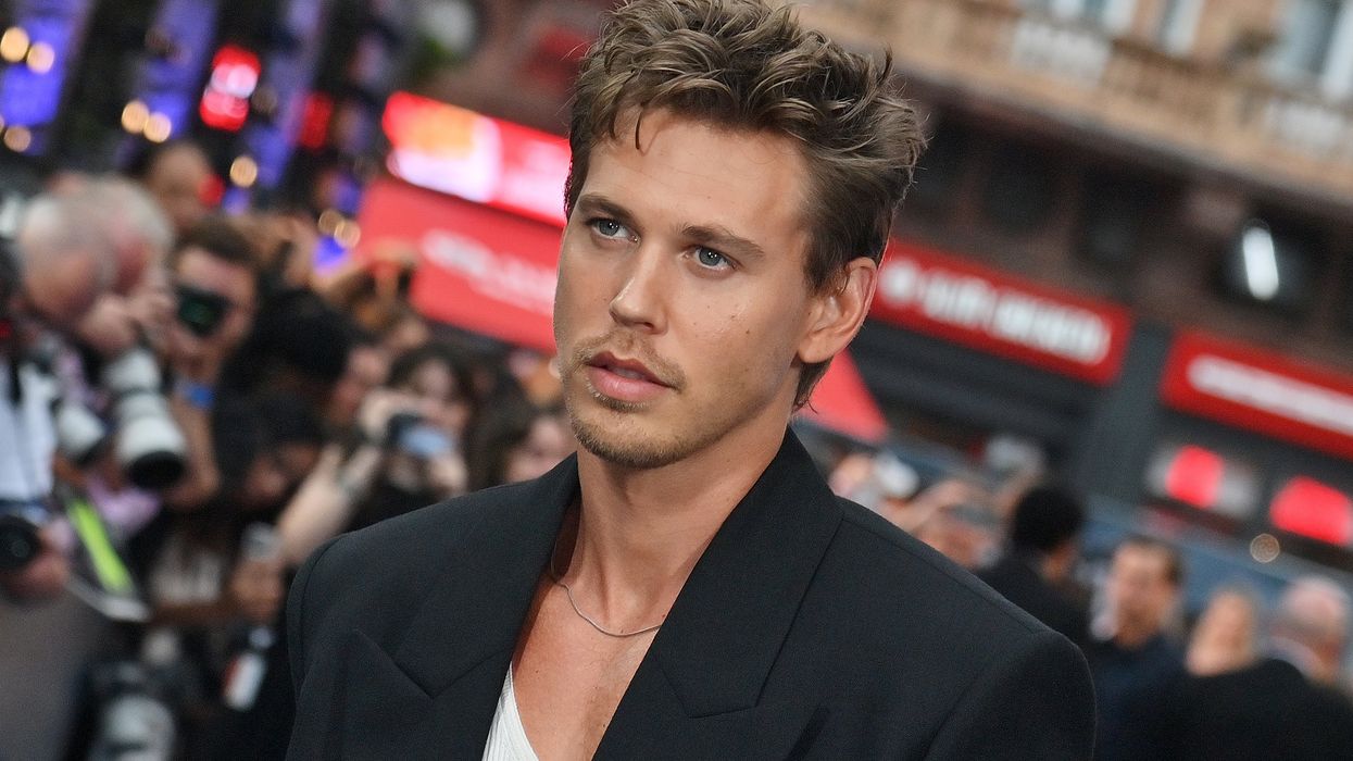Austin Butler attends the UK Gala Screening in London, England.