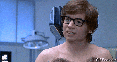 Austin powers confused gif