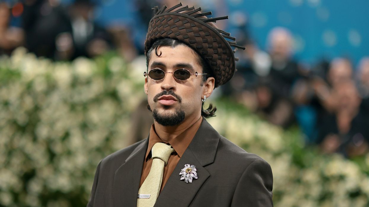 Bad Bunny attends the 2025 Met Gala.