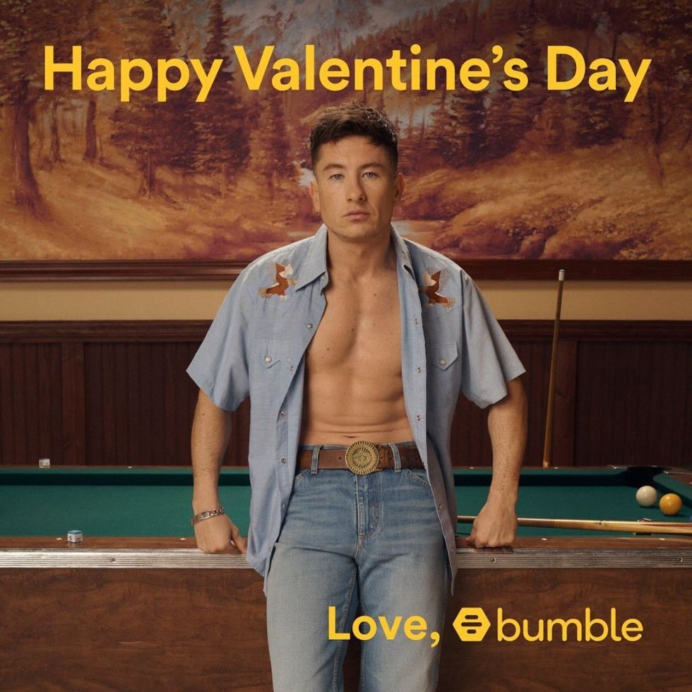 Barry Keoghan in Bumble ad