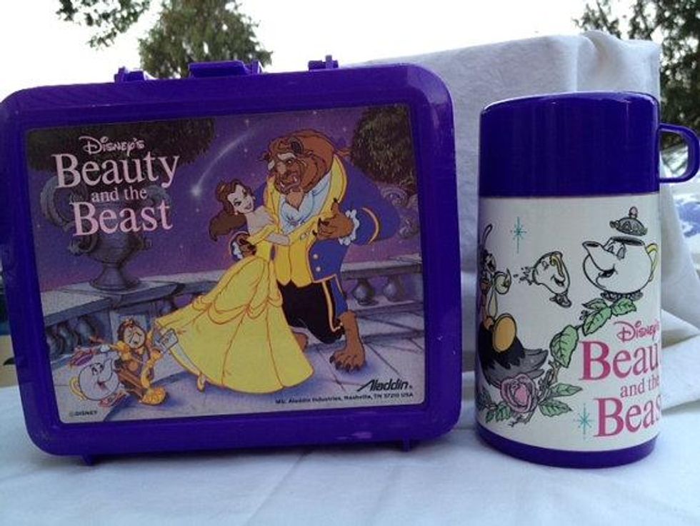 Beauty and the Beast Lunchbox with Thermos