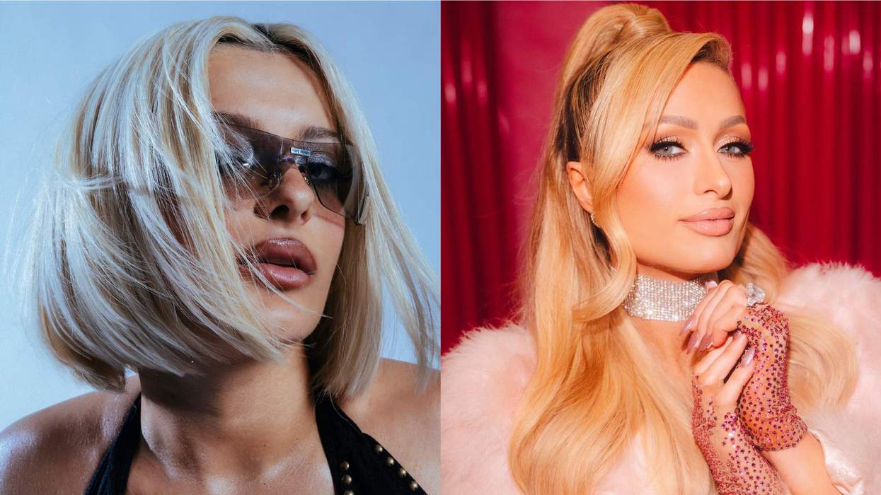 Bebe Rexha and Paris Hilton.