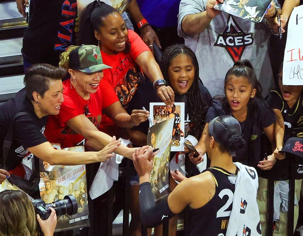 beginners guide to WNBA 2024 Aja Wilson Las Vegas Aces autographs fans