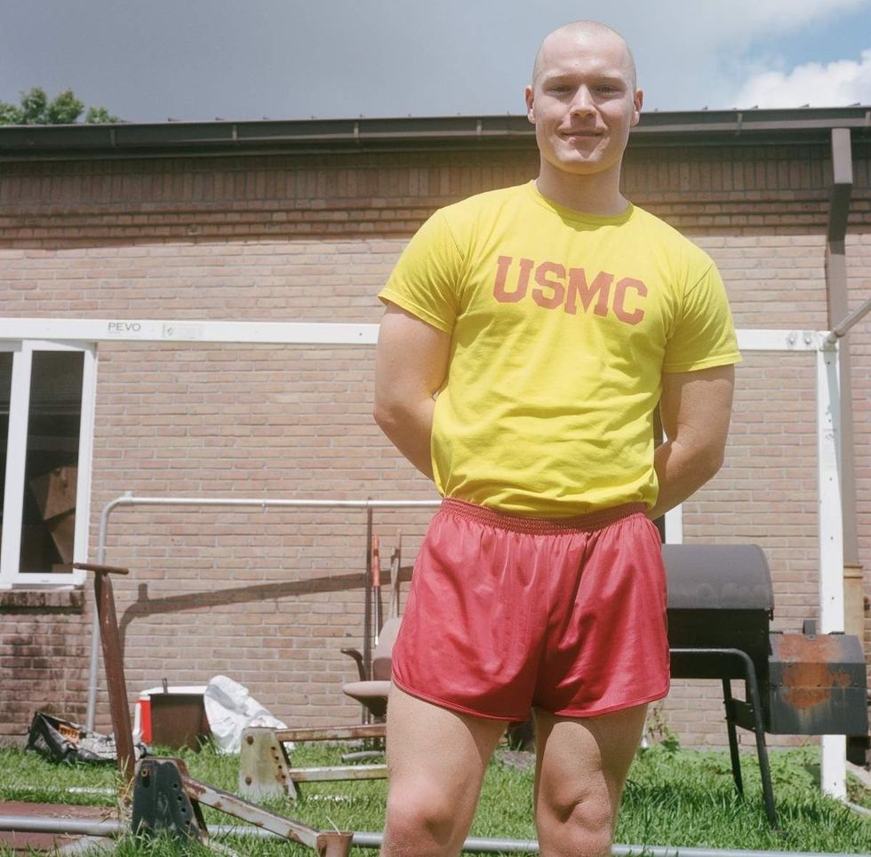 Behind the scenes photos of Boots actors filming on set