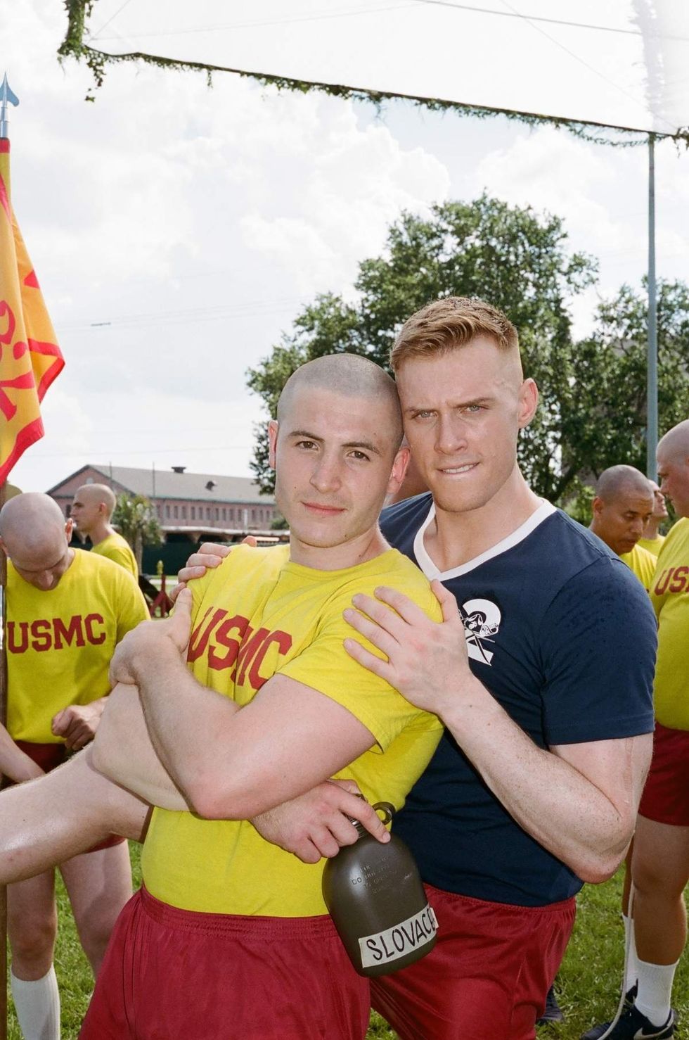 Behind the scenes photos of Boots actors filming on set