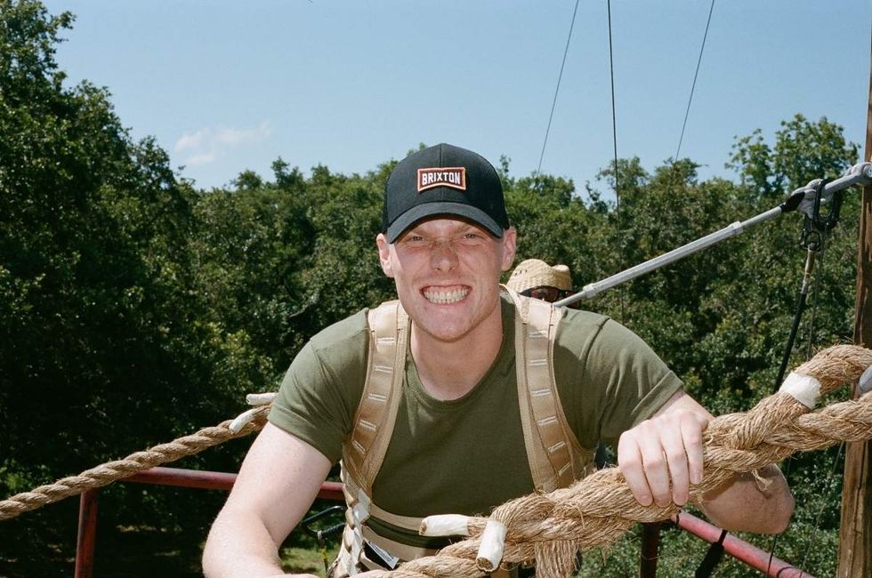 Behind the scenes photos of Boots actors filming on set