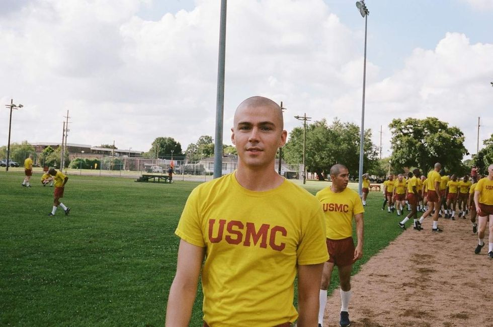 Behind the scenes photos of Boots actors filming on set