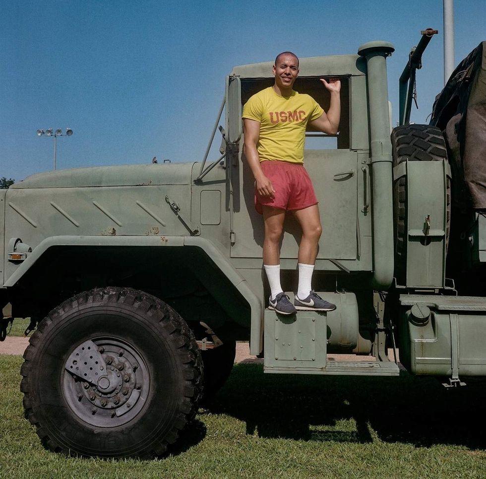 Behind the scenes photos of Boots actors filming on set