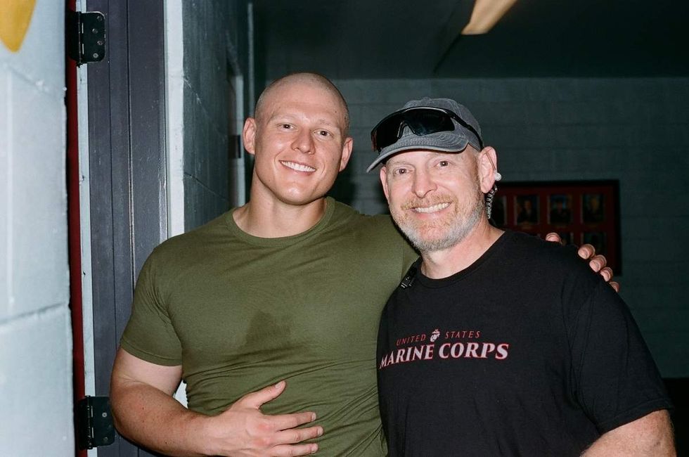 Behind the scenes photos of Boots actors filming on set