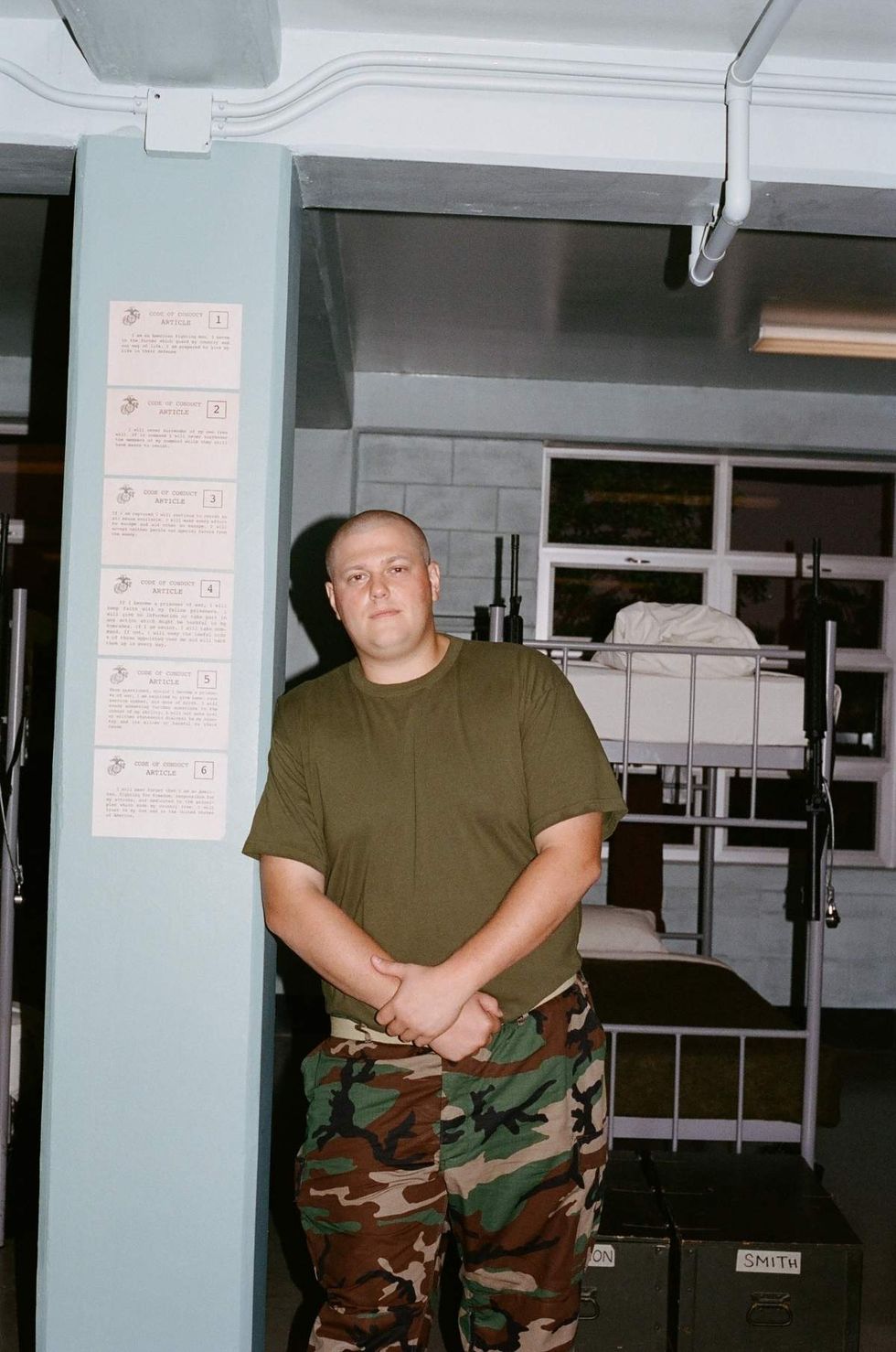 Behind the scenes photos of Boots actors filming on set