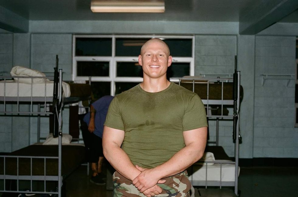 Behind the scenes photos of Boots actors filming on set