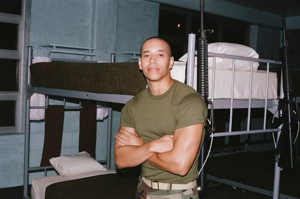 Behind the scenes photos of Boots actors filming on set