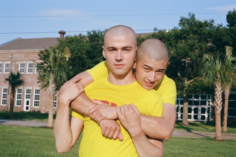 Behind the scenes photos of Boots actors filming on set