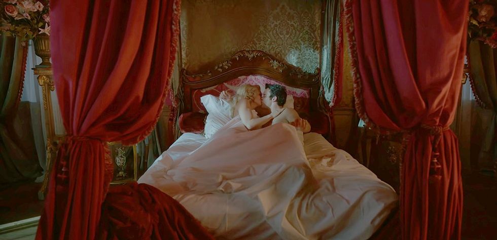 Benedict and Lady Tilley Arnold get busy