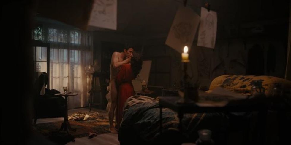 Benedict and Tessa get busy