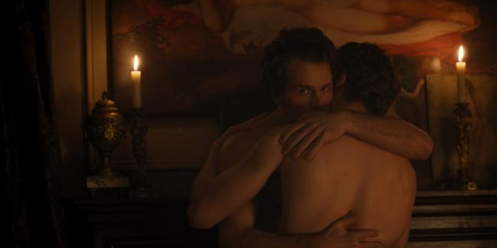 benedict witnesses gay sex