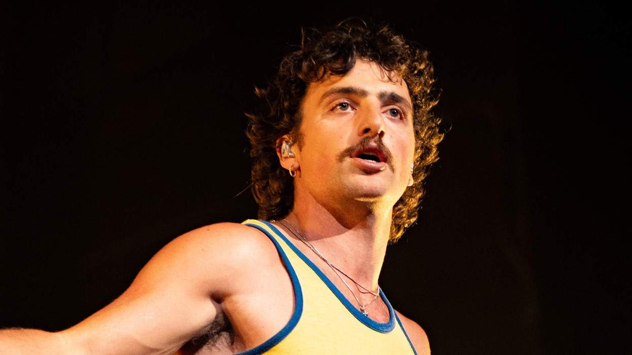 Benson Boone performs at Summerfest 2025.