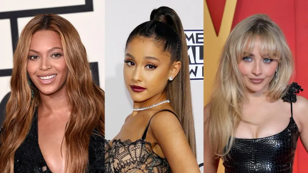 Beyonce, ariana grande, sabrina carpenter
