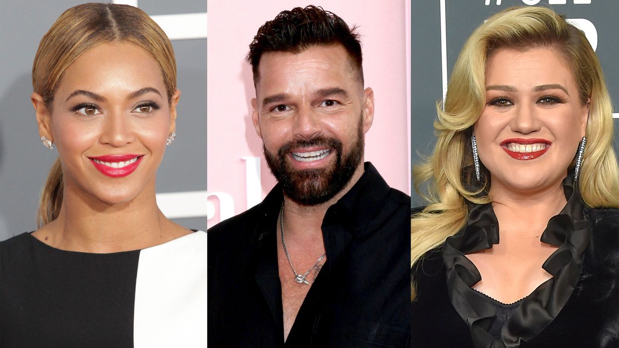 Beyonce Ricky Martin Kelly Clarkson used to be Republicans