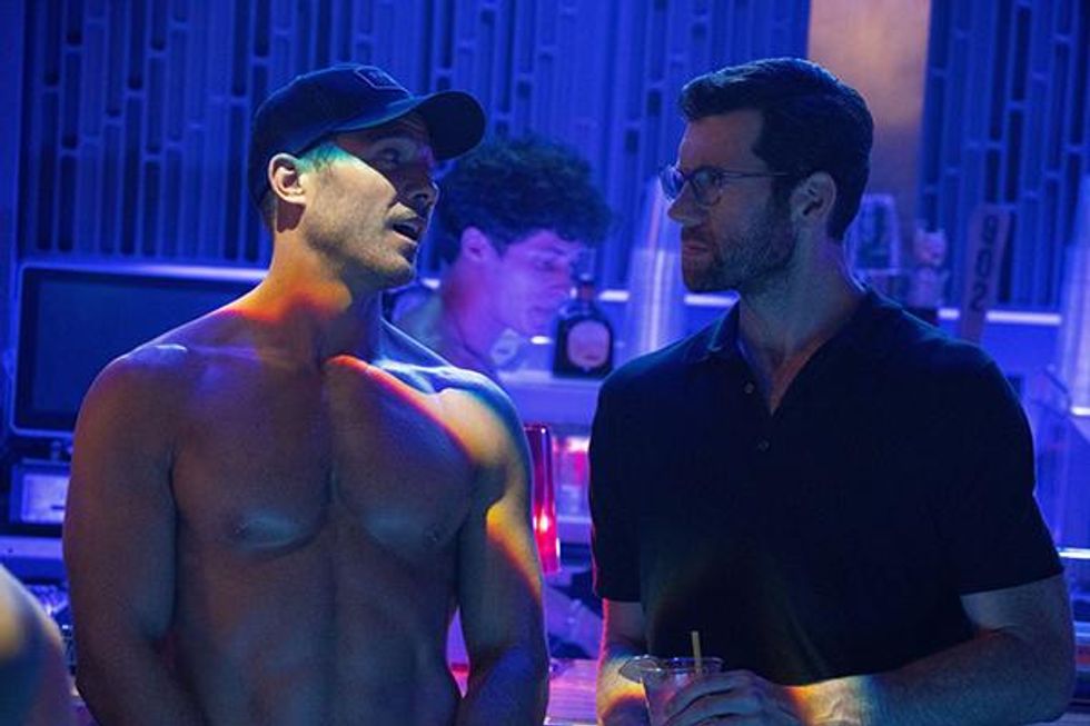 Billy Eichner and Luke Macfarlane star in \u201cBros.\u201d
