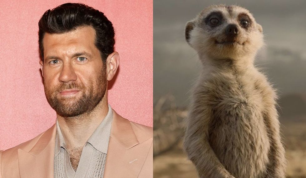 Billy Eichner as Timon shutterstock; Walt Disney Studios