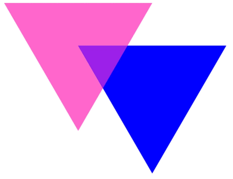 Bisexual flag colors