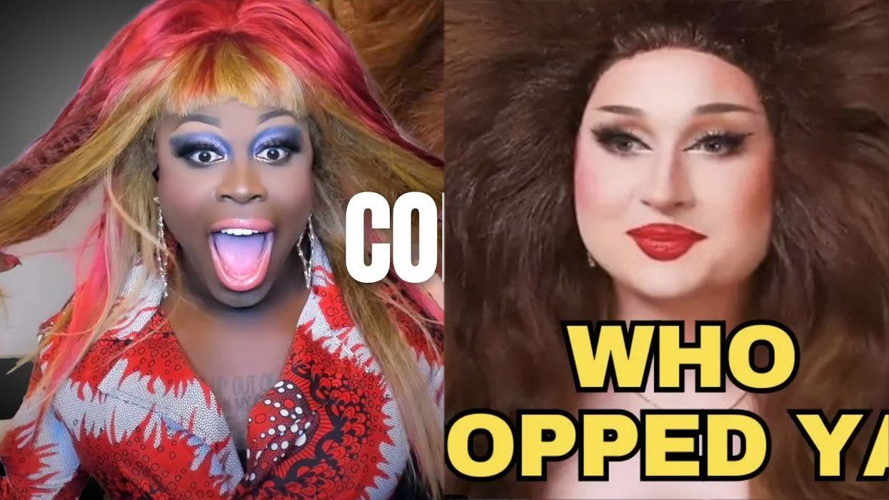 Bob the Drag Queen and Maddy Morphosis