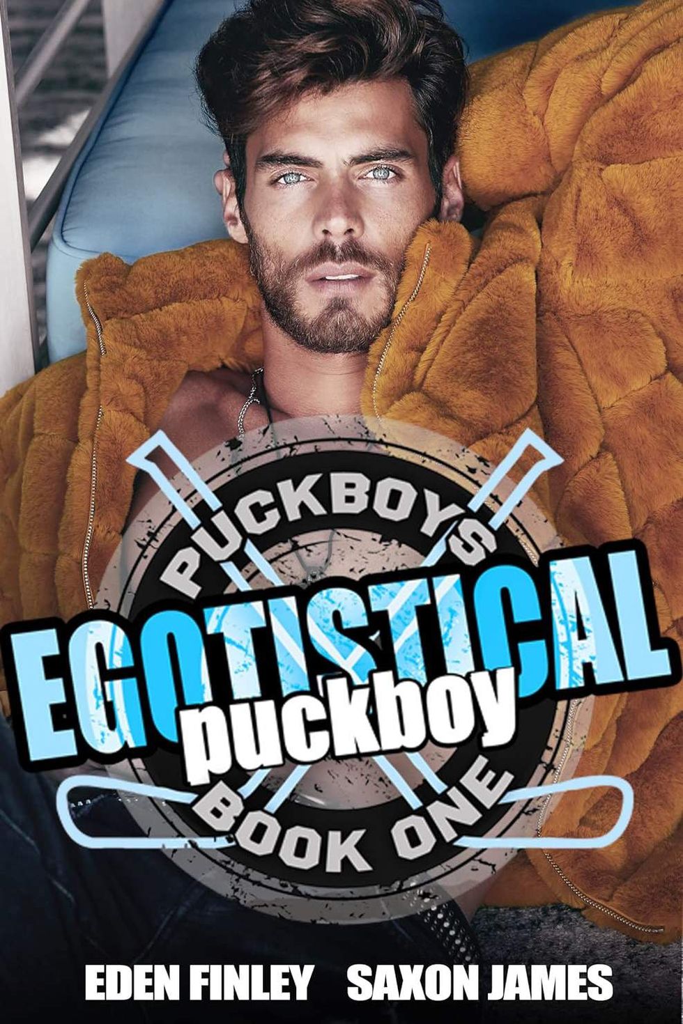 Book cover for Egotistical Puckboy by Eden Finley and Saxon James