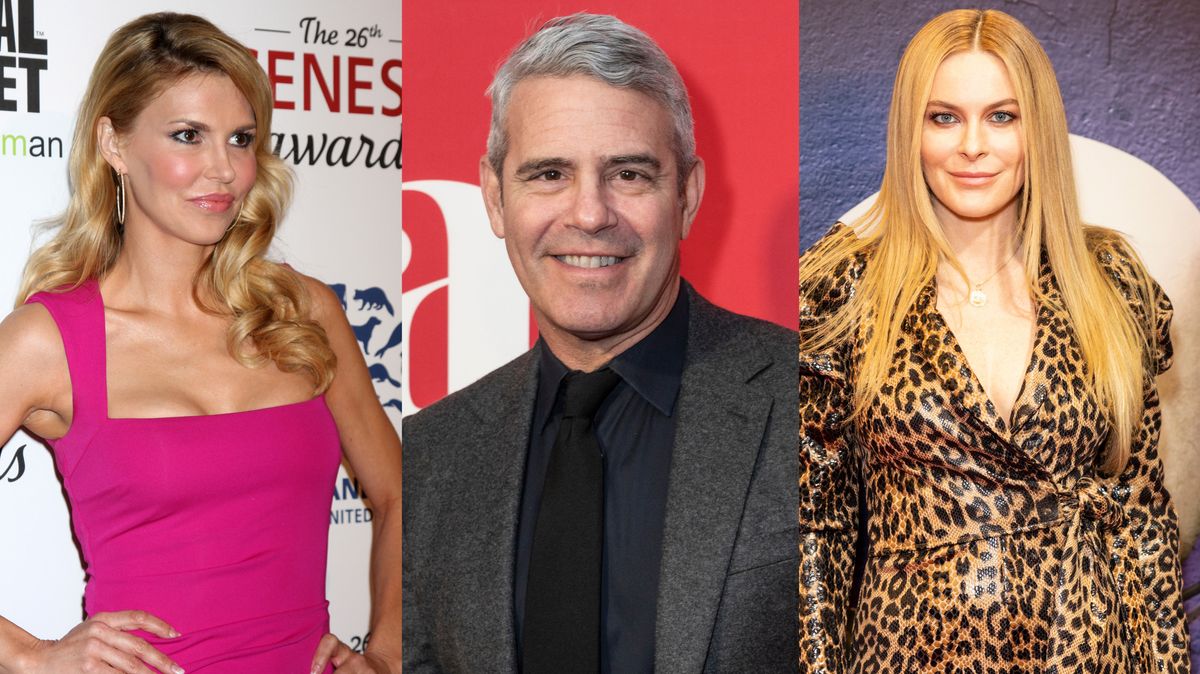 Brandi Glanville and Andy Cohen and Leah McSweeney