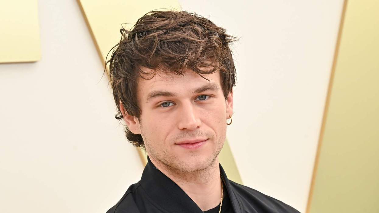 Brandon Flynn at the Apple TV Press Day