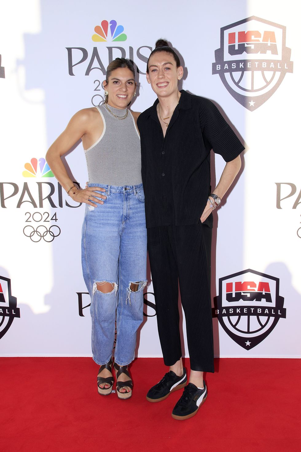 Breanna Stewart and Marta Xargay Casademont