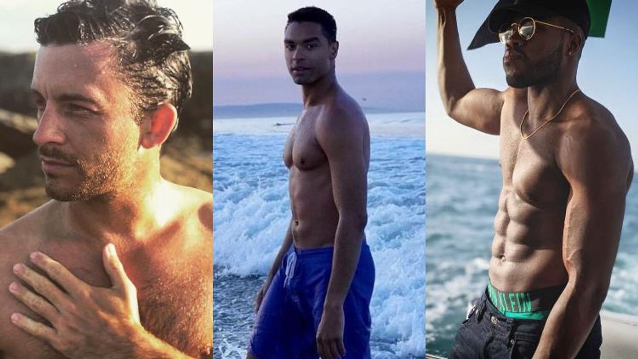 Bridgerton Shirtless Men Instagram