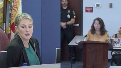 Watch this teacher call out Moms for Liberty's Bridget Ziegler